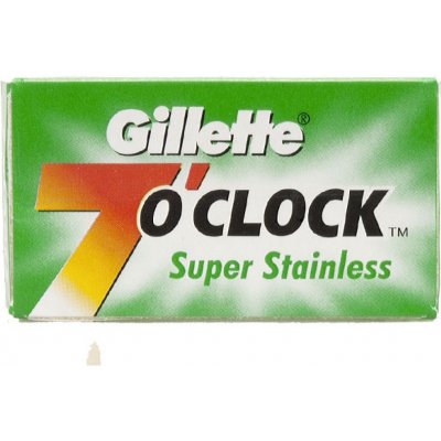 Gillette 7 O'Clock Super Stainless 10 ks – Zboží Mobilmania