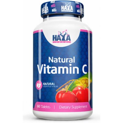 Haya Labs Organic Vitamin C from Acerola Fruit 60 tablet – Hledejceny.cz
