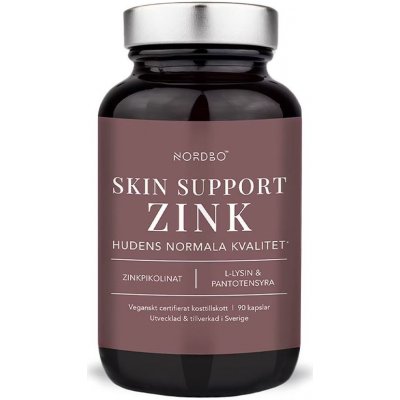 Nordbo Zink Skin Support 90 kapslí – Hledejceny.cz