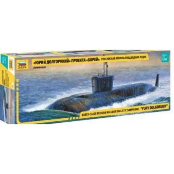 Zvezda Nuclear Submarine Yury Dolgorukiy Z9061 1:350