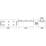 ZAP Energy 12V 185Ah 1000A 96850 – Zboží Mobilmania