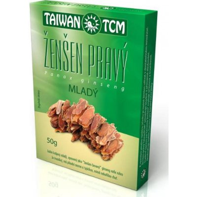 Taiwan TCM mladý ženšen pravý 50 g