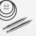 Jehlice kruhové výměnné Knit Pro NOVA METAL - 6.00 mm (zkrácené) – Zboží Dáma