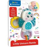 CLEMENTONI BABY Chrastítko Malý jednorožec 2v1 – Zboží Mobilmania