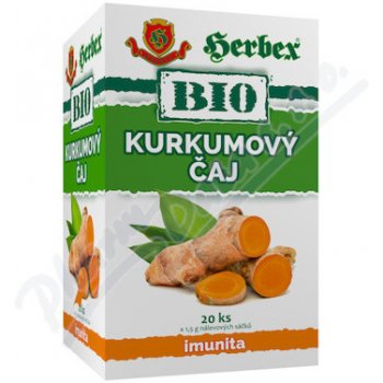 Herbex Bio Kurkumový čaj n.s.20 x 1,5 g