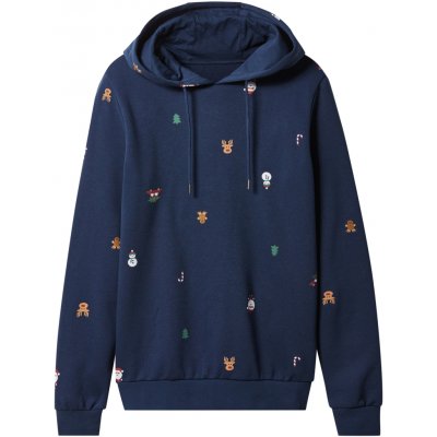 esmara Men vánoční mikina navy modrá – Zboží Dáma