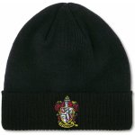 CurePink Zimní čepice Harry Potter: Gryffindor Logo Nebelvír – Zboží Mobilmania