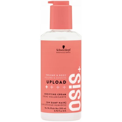 Schwarzkopf Osis Upload 2 Medium Control (Volume Cream) 200 ml – Zboží Mobilmania