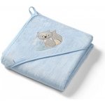 BabyOno Bambusová osuška s kapucí Veverka 100x100 cm modrá – Hledejceny.cz