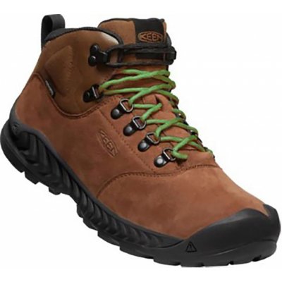 Keen Nxis Explorer Mid Wp Women bison/golden yellow – Zboží Mobilmania