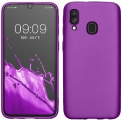 Pouzdro Kwmobile Samsung Galaxy A40 fialové