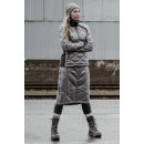SKHOOP zimní péřová sukně pod kolena Mary Mid Down graphite