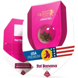 Royal Queen Seeds Fat Banana semena neobsahují THC 1 ks