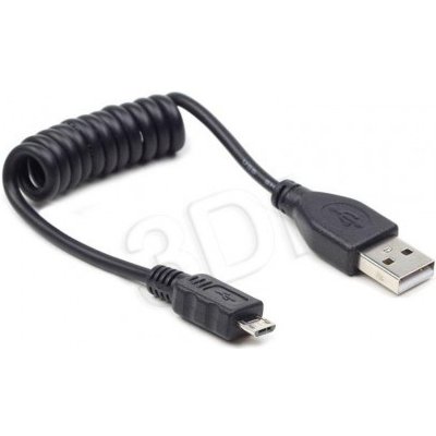 Gembird CC-MUSB2C-AMBM-0.6M micro USB 2.0, 0,6m, černý – Hledejceny.cz