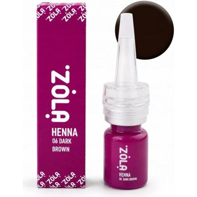 ZOLA Henna na obočí Dark brown 5 g – Sleviste.cz
