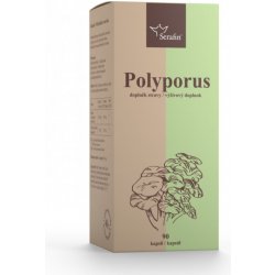 Serafin Polyporus s jitrocelem 40% polysacharidů 90 kapslí