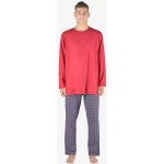 Gina 79155 pánské pyžamo dlouhé šedé – Zbozi.Blesk.cz