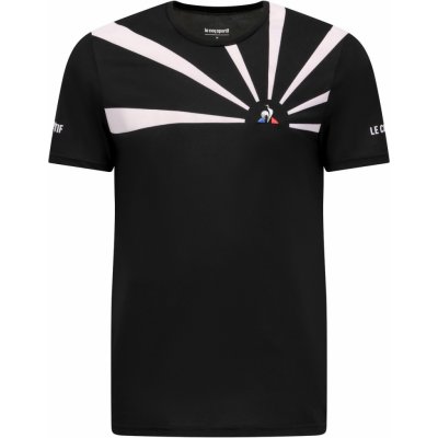 Le Coq Sportif TENNIS Tee SS 20 No.2 black – Sleviste.cz