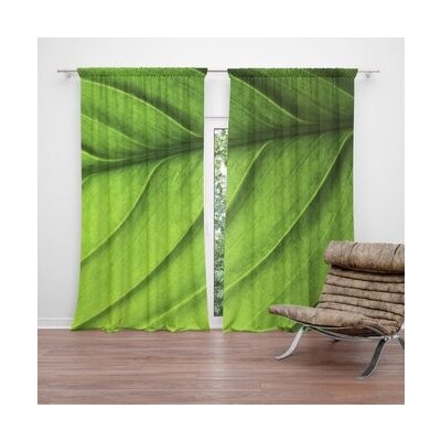 Sablio Závěs List: 2ks 140x250cm – Hledejceny.cz