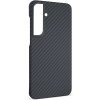 Pouzdro a kryt na mobilní telefon Samsung Spello Carbon+ case Samsung Galaxy S24+ 5G černé