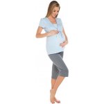 Italian Fashion dámské pyžamo Felicita kr.r. sp.3/4 žlutá – Zboží Dáma