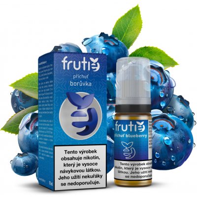 Frutie 50/50 Borůvka 10 ml 12 mg – Hledejceny.cz