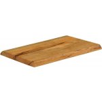 Omaxi 095021 Stolní deska 50 x 40 x 3,8 cm živá hrana mangovníkové dřevo – Zboží Dáma