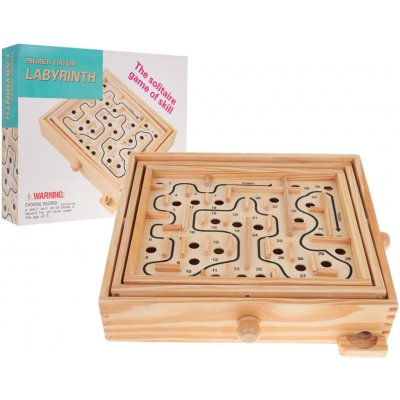 RKToys Dřevěná hra Labyrint – Sleviste.cz