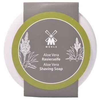 Mühle Aloe Vera mýdlo na holení v porcelánové misce 65 g