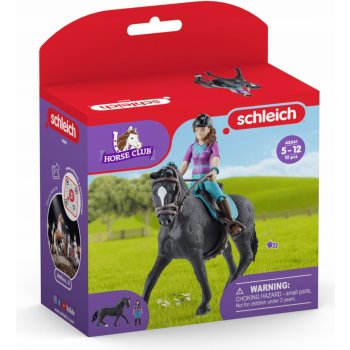 Schleich 42541 Lisa s pohyblivými klouby na koni