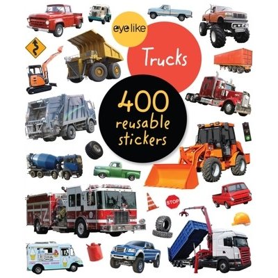 Eyelike Stickers: Trucks - Workman Publishing – Zboží Dáma