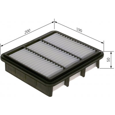 Vzduchový filtr BOSCH F 026 400 063 (F026400063) – Hledejceny.cz