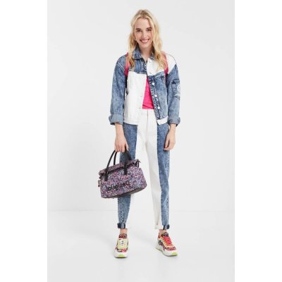 Desigual Malta denim patch Jeans