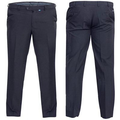 D555 kalhoty pánské MAX společenské tmavě modrá – Zboží Mobilmania