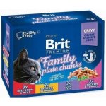Brit Premium Cat Family Plate 12 x 100 g – Hledejceny.cz