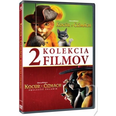 Kocour v botách kolekce 1.+2. DVD – Hledejceny.cz