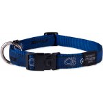 ROGZ obojek Fancy Dress Navy Paw – Zboží Dáma