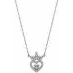 Disney Princess stříbrný NS00027RAPRL-16.CS - dětský náhrdelník – Hledejceny.cz