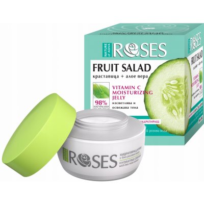 Ellemare Roses Hyalurose a Aloe Vera Jelly Krém pleťový gelový denní 50 ml – Zboží Mobilmania