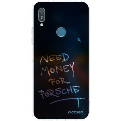 Picasee silikonový průhledný obal pro Huawei Y6 2019 - Neon Nights – Sleviste.cz