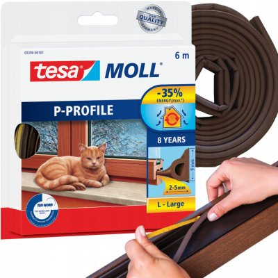 TESA Těsnění "P", 9 x 5,5 mm x 6 m – Sleviste.cz