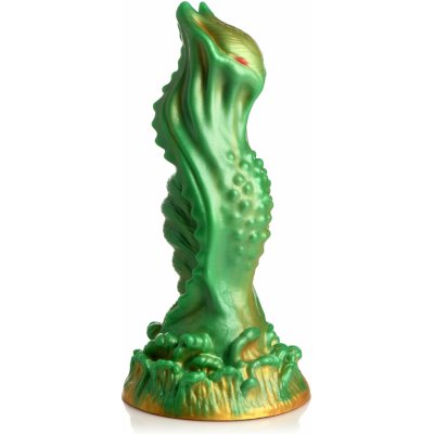 Creature Cocks Nebula Alien Silicone Dildo Green – Zboží Dáma