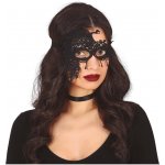 Krajková maska černá – Zboží Dáma
