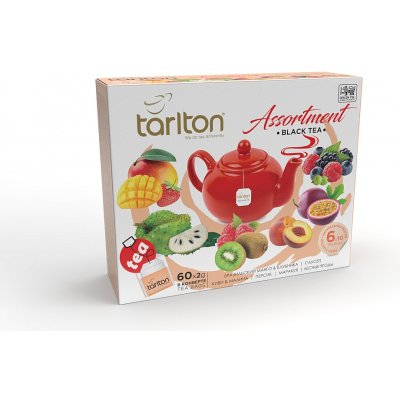 Tarlton Assortment Black Tea 60 x 2 g