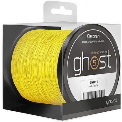 DELPHIN šňůra GHOST 4+1 žlutá 300m 0,16mm 8,2kg – Hledejceny.cz
