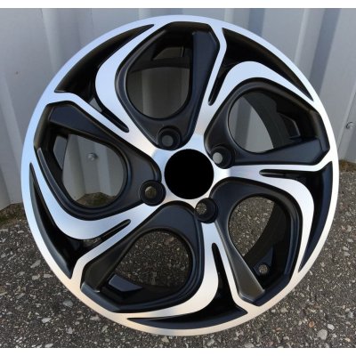 Racing Line BY980 5,5x14 4x108 ET35 black polished half matt