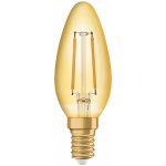 Osram LED žárovka LED E14 B35 2,5W = 22W 220lm 2400K Teplá bílá 360° Filament Vintage 1906 – Hledejceny.cz