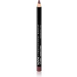 NYX Professional Makeup Slim Lip Pencil precizní tužka na rty 809 Mahogany 1 g – Hledejceny.cz