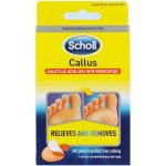 Scholl Callus Removal Pads polštářky na odstranění tvrdé kůže 4 ks – Sleviste.cz