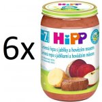 Hipp Bio Červená řepa s jablky a hovězím masem 6 x 220 g – Hledejceny.cz